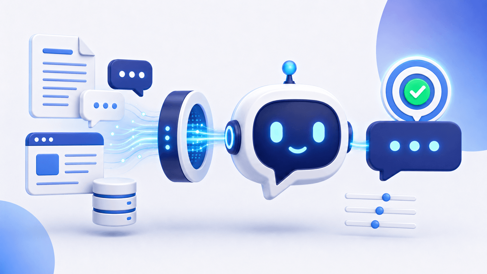 A team testing an AI assistant against approved documentation and real customer questions